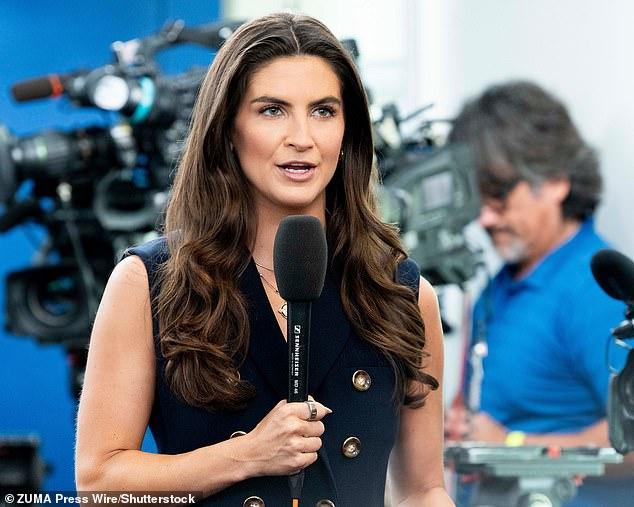 Silent Kaitlan Collins skips her OWN show: Mystery as CNN star off air after Trump's 'illegal' ban from White House