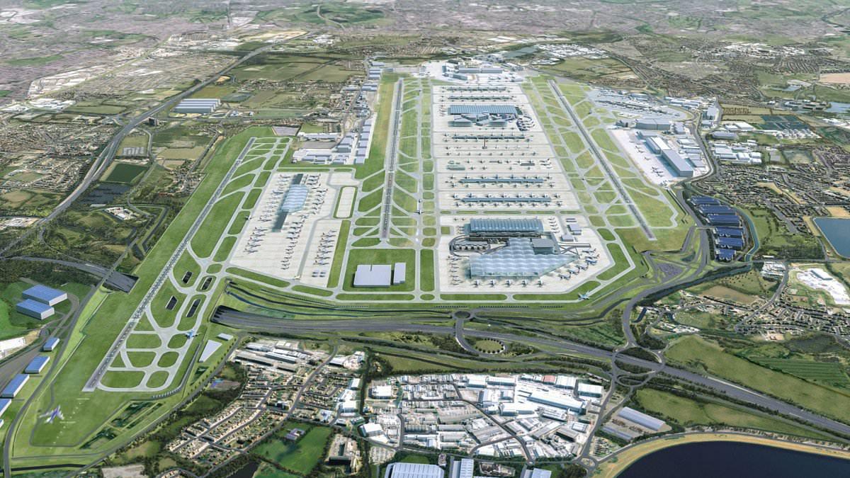 Heathrow's third runway is delayed for ANOTHER four years and won't be open until 2039 despite Labour promises