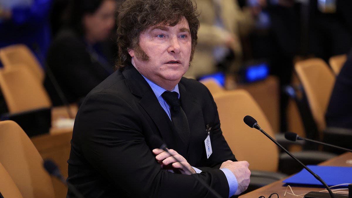Argentina's President Milei issues Falklands threat to Britain and accuses UK of 'illegally plundering' oil reserves