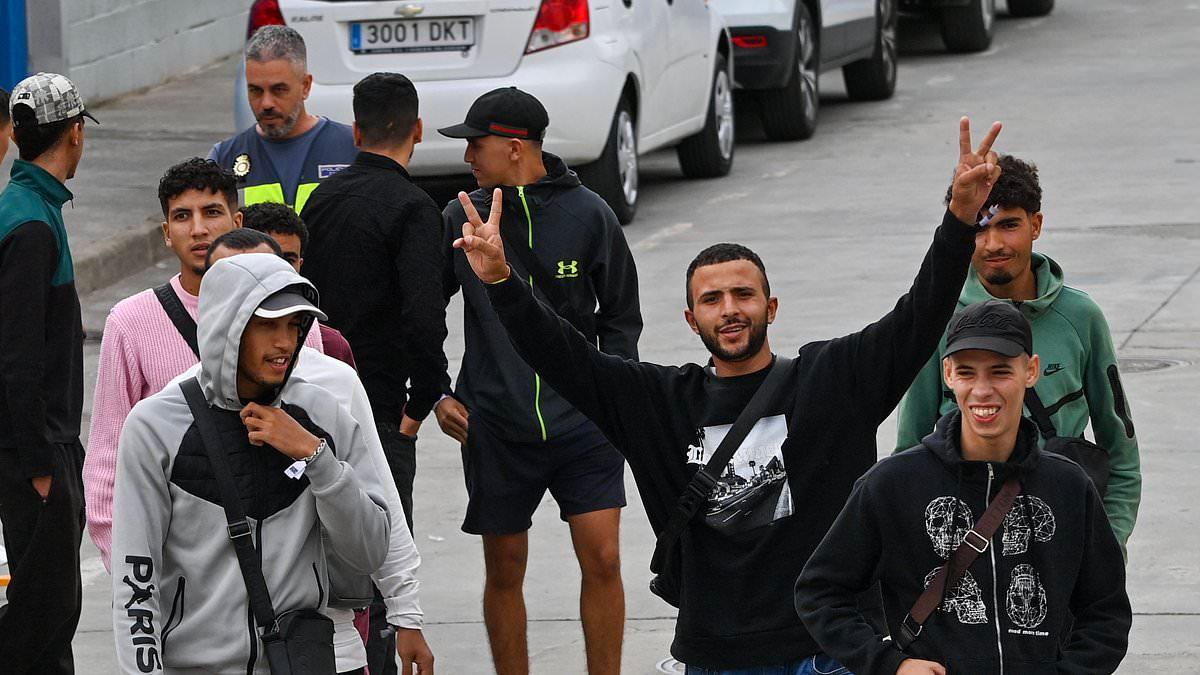 Spanish police remove last major Ceuta migrant camp just days before royal family visit