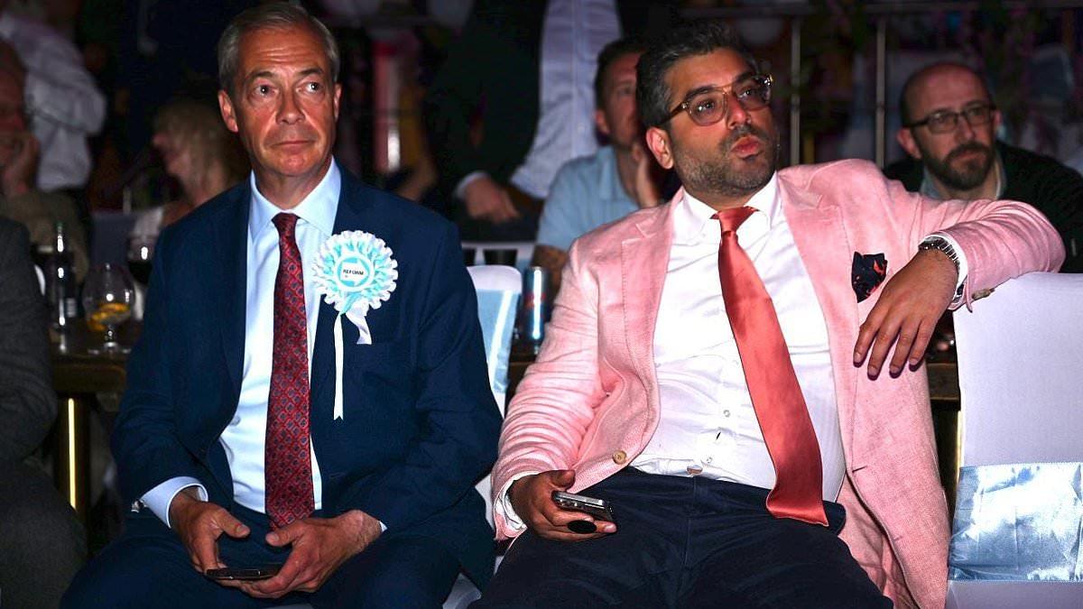 Nigel Farage crony makes 'Nigerian scammer' jibe at Kemi, just days after Reform's councillors were caught on camera making racist remarks