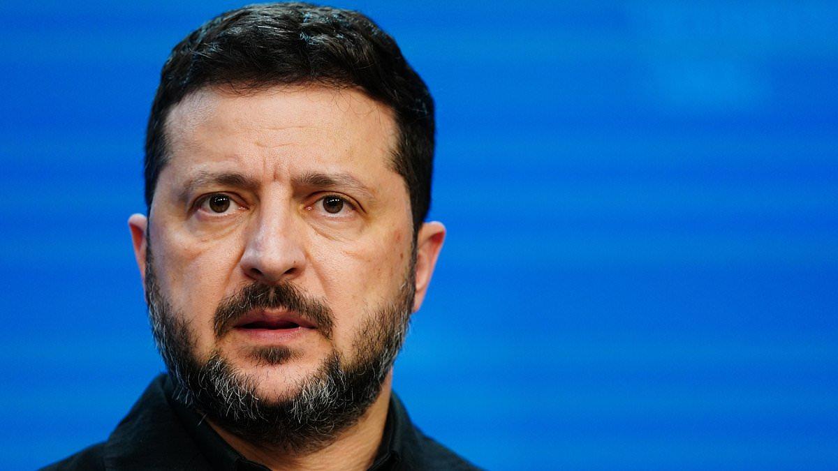 Ukraine 'once again' received no early warning from allies of latest Russian attacks on Kyiv, Zelensky claims amid growing row with Trump