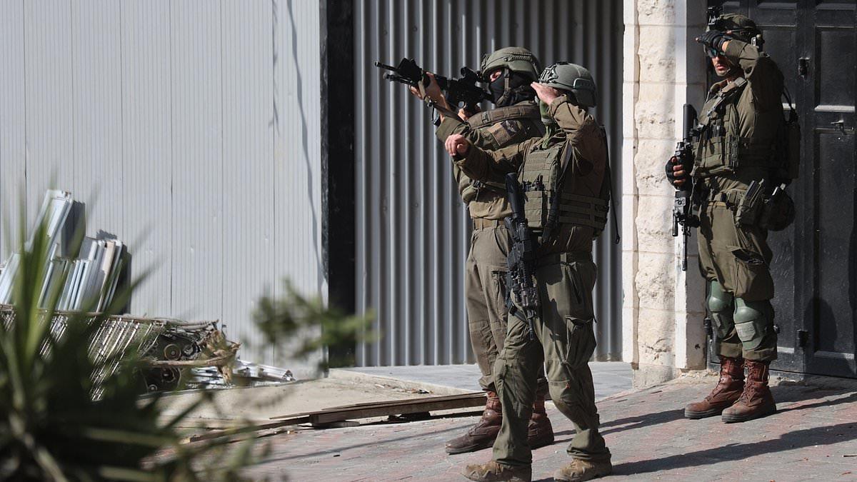 Israel launches new operation in West Bank after gunmen killed two IDF soldiers days before elections