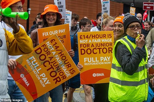 Senior doctors in England to go on strike for two days in November as BMA brands proposed 2.4% pay rise 'an insult'