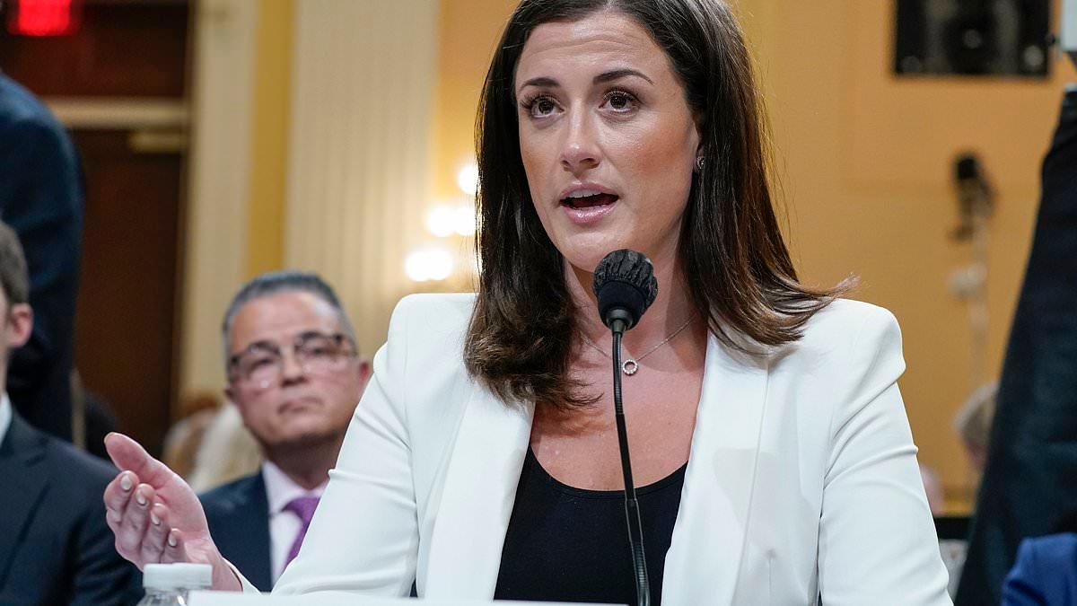 Grand jury declines to indict Cassidy Hutchinson over testimony about Trump's actions on Jan 6