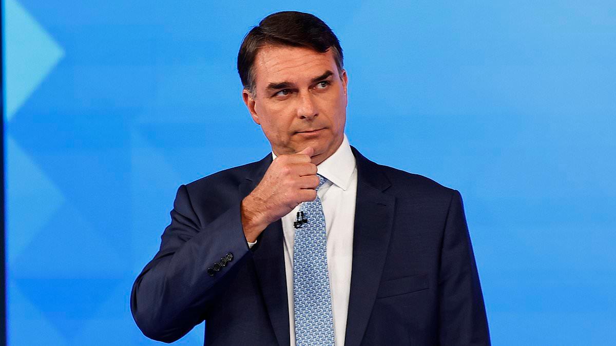 US will issue visa to Flavio Bolsonaro and his family after he fled Brazil following election loss... as he defies order to give up his passport