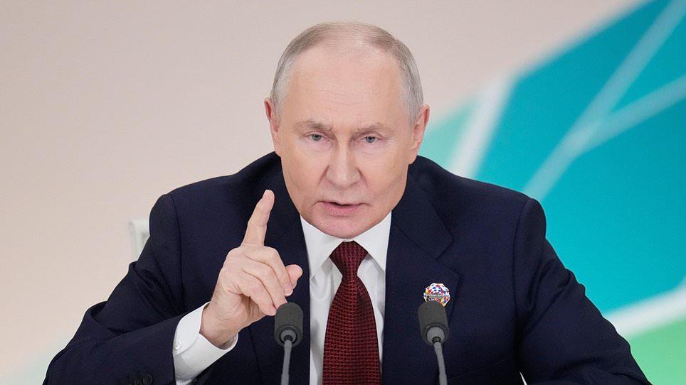 Pentagon warns European leaders to stop 'poking' Russia - as Putin warns he is 'prepared for war'
