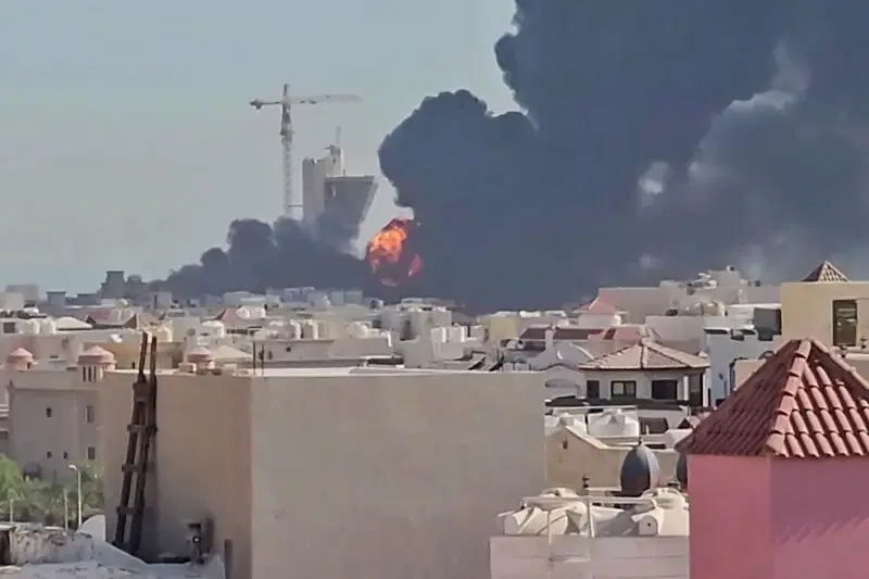Iran hits Gulf states and Jordan after seventh night of US strikes