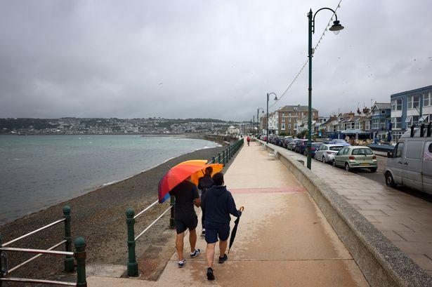 Heavy rain set to batter South West as Met Office predicts Wednesday downpours - full list