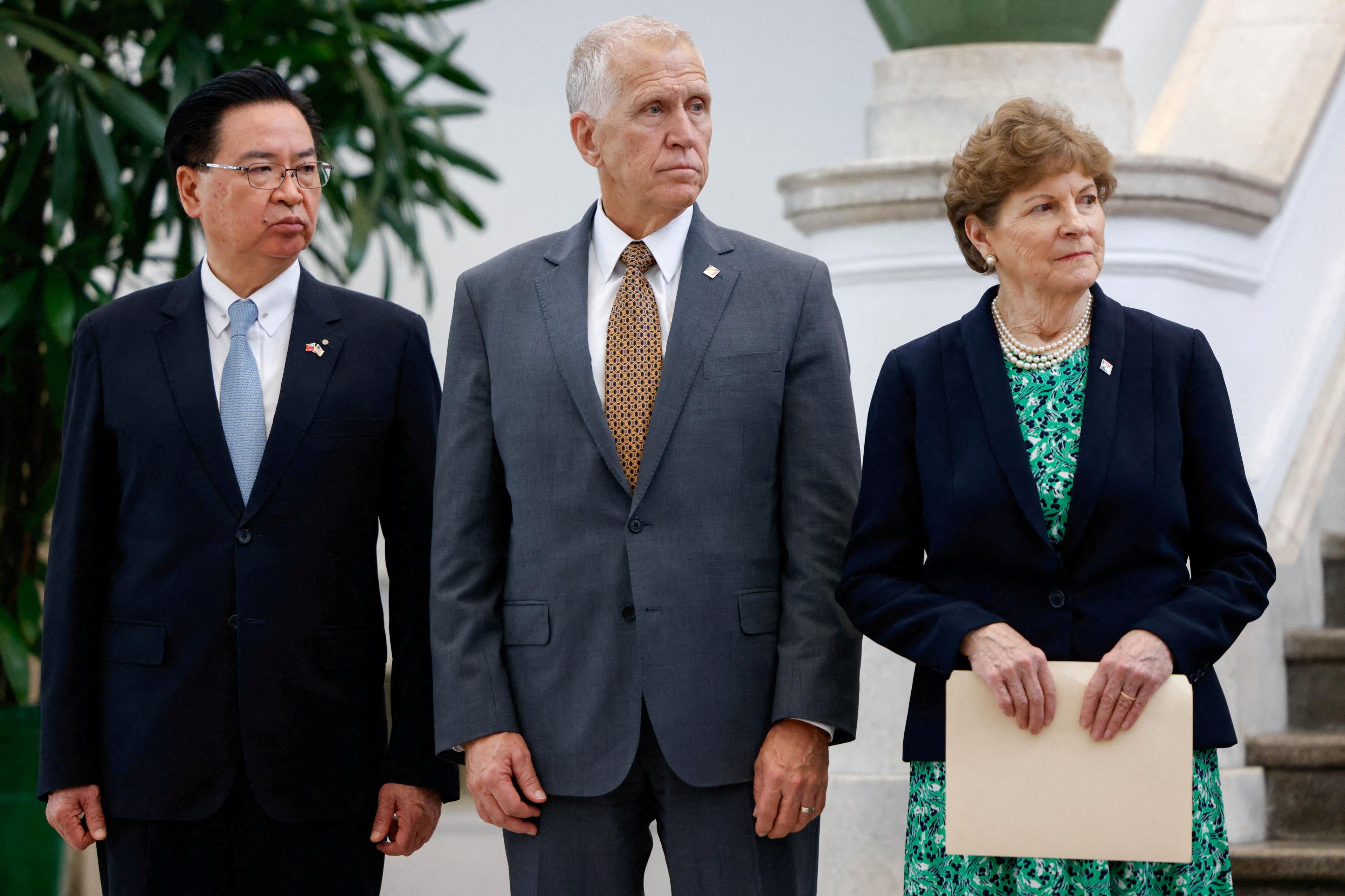 Senators pitch bipartisan affirmation of US-Taiwan ties amid arms sale pause