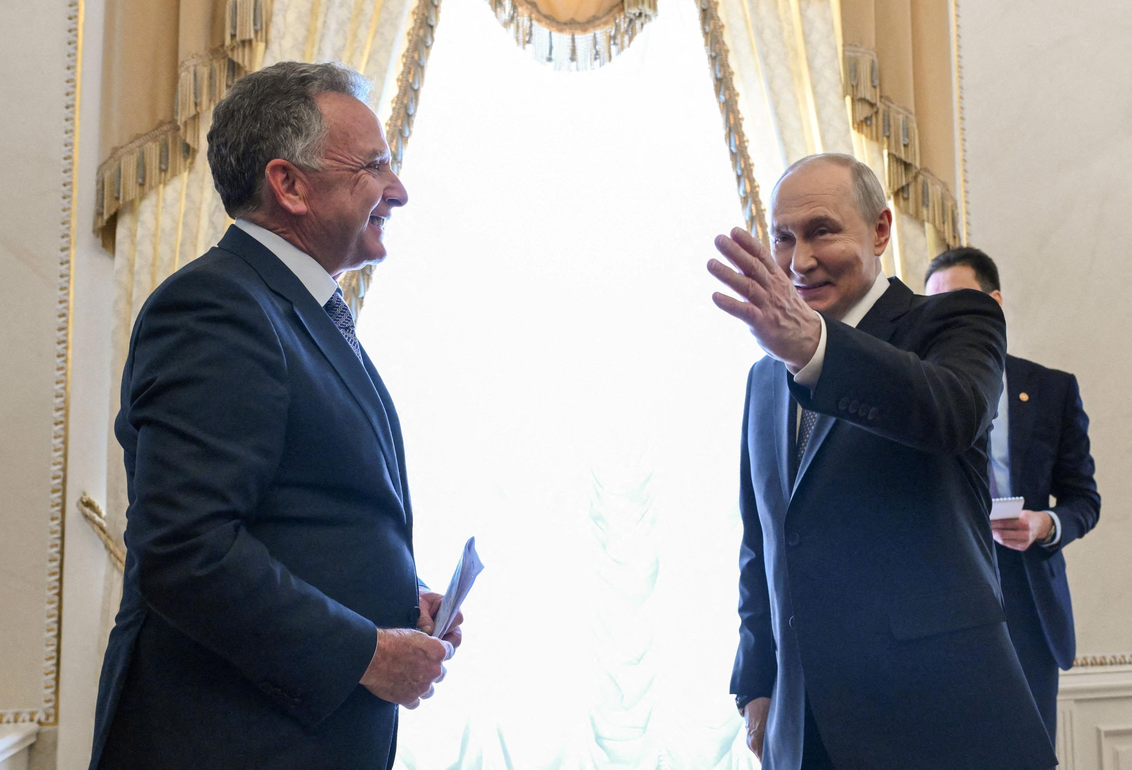 Witkoff calls Putin a ‘humanitarian’ after Russia releases US prisoner
