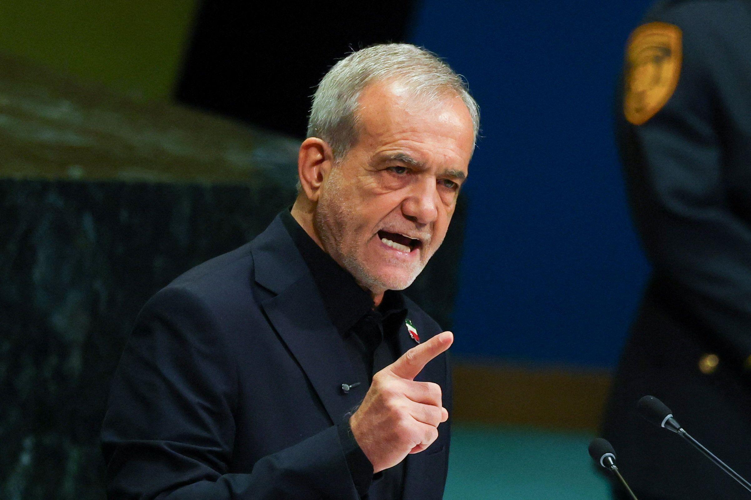 Iran's president says the country won’t ‘bow' to the US