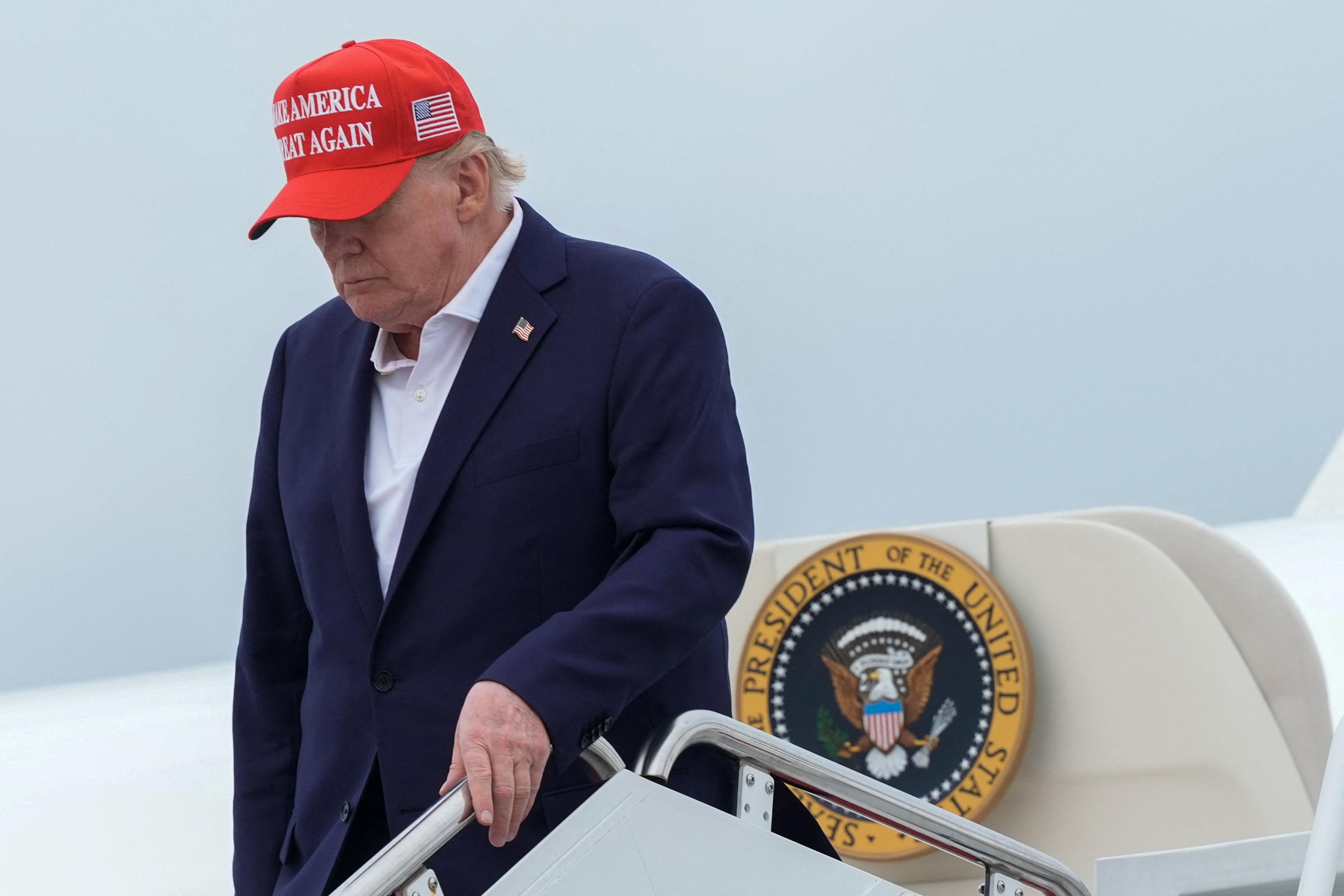 Trump heads to South Carolina as White House shifts to midterms