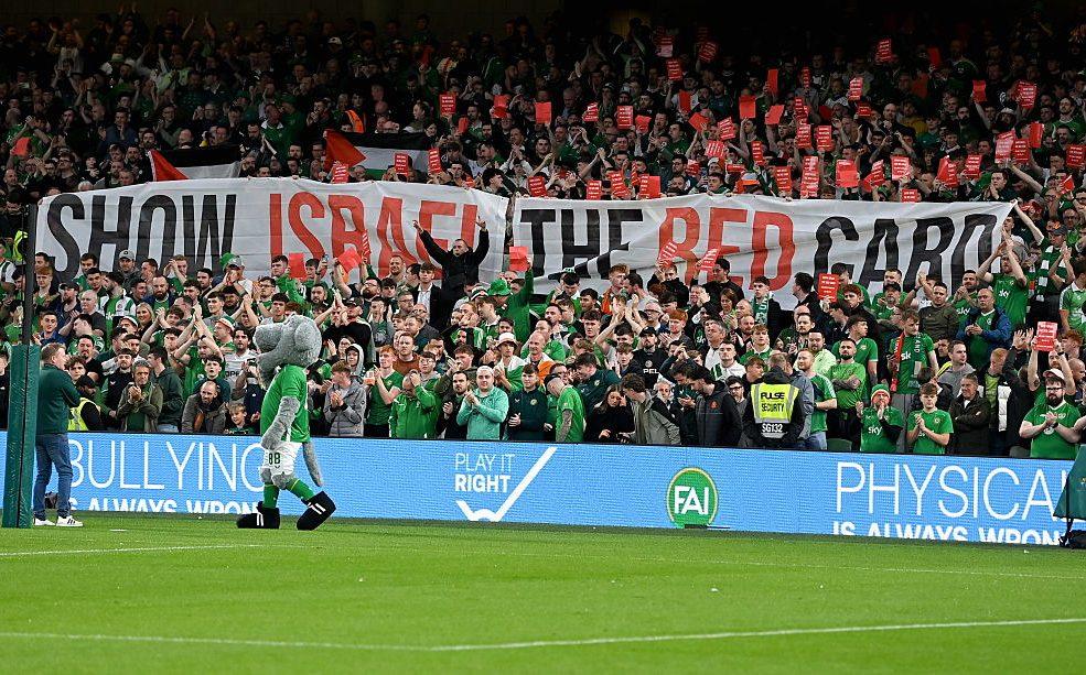 Irish football is suffering from a Palestinian purity test
