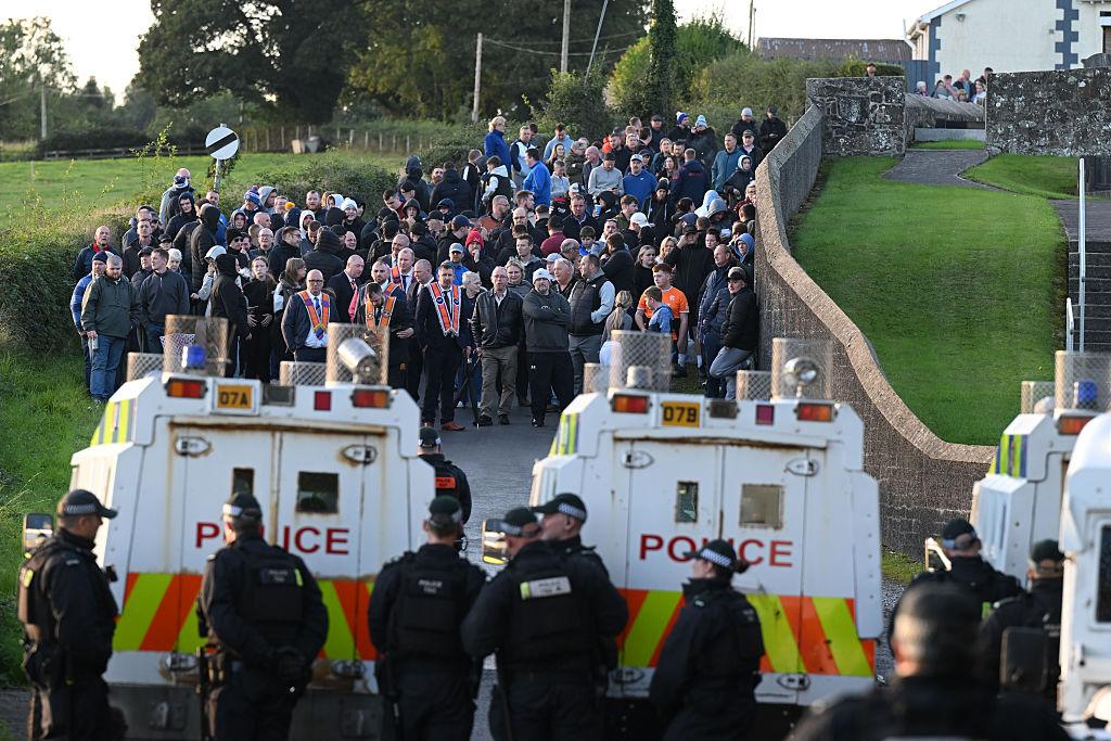 An Orange march and the hollow promise of Irish unification