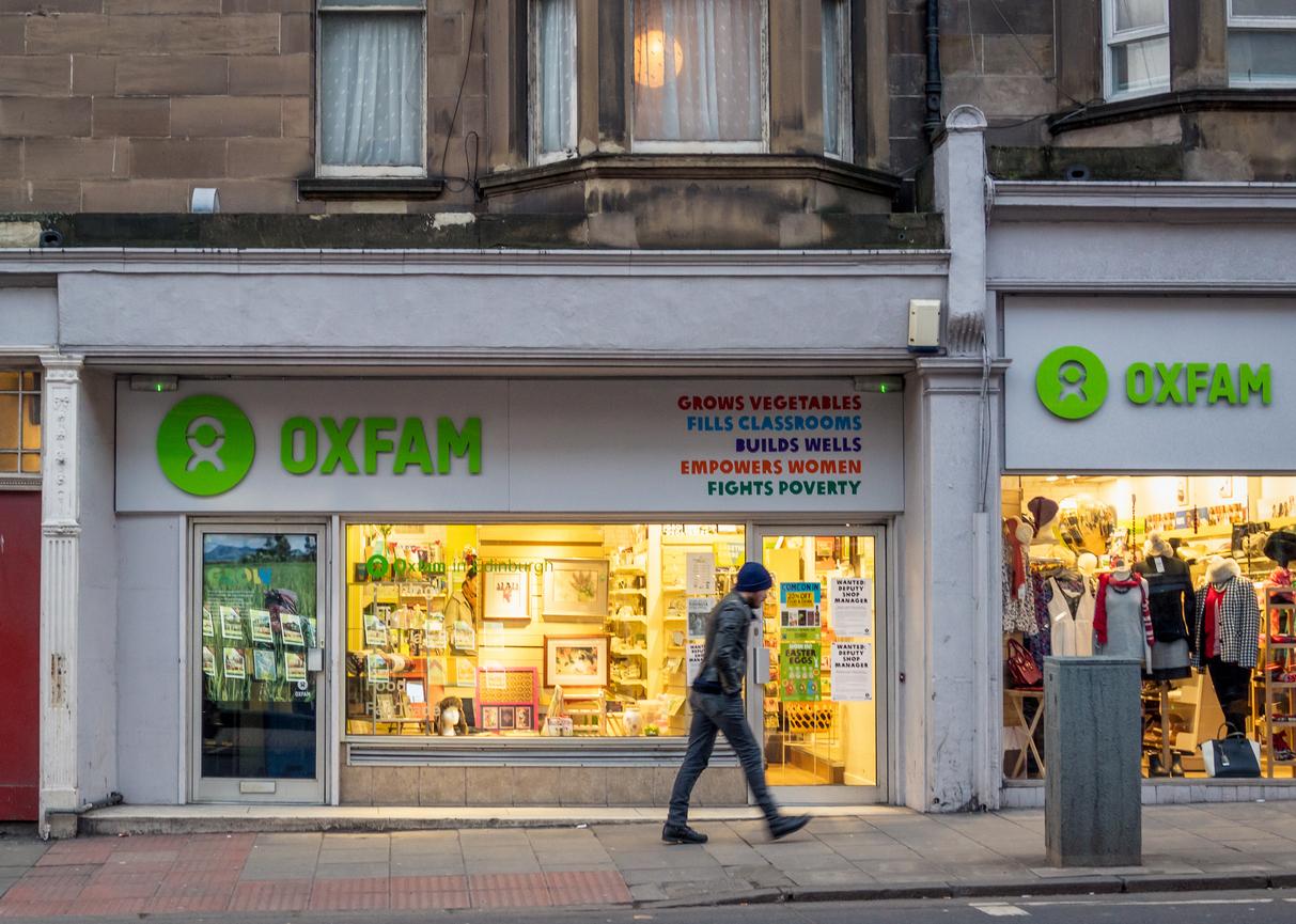 Is Oxfam discriminating against its white employees?