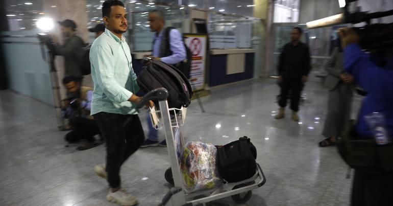 Houthis Attack Aden Airport with Missiles