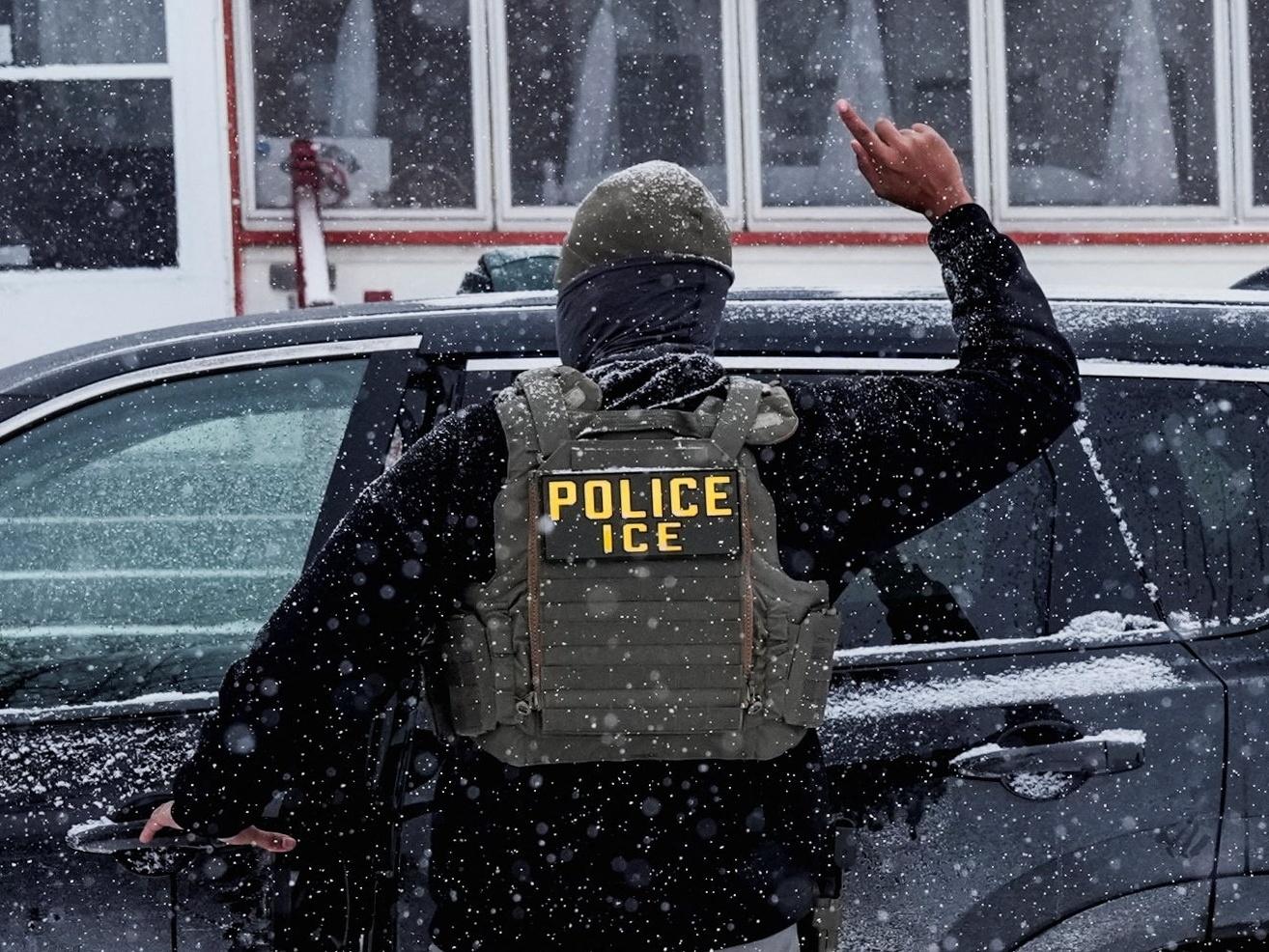 ICE agent indicted for running over and breaking a migrant's leg in the U.S.