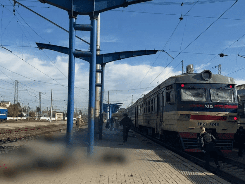 At least 14 killed in Russian attack on railway station in Ukraine