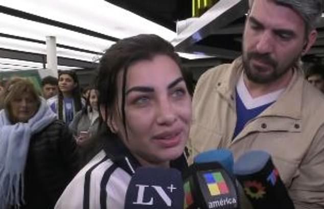 'We still have the Falklands': Sister of Argentina thug who punched Spanish footballer at the World Cup final makes bizarre claim after nation's shameful behaviour