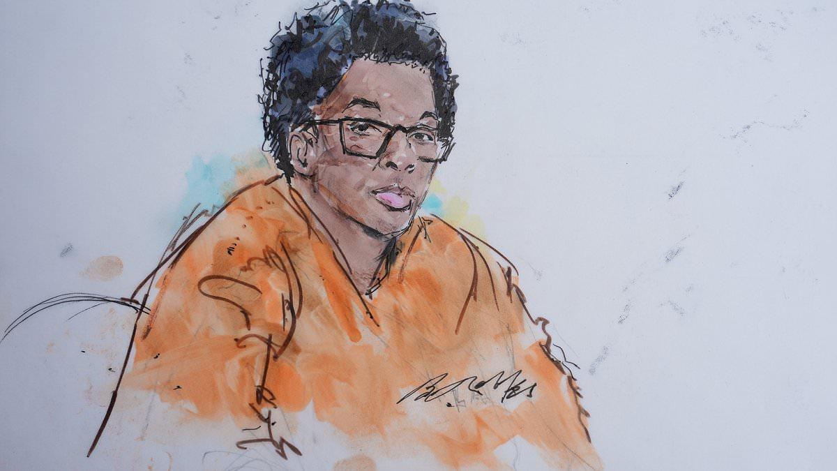 D4vd sits emotionless as gruesome images of Celeste Rivas's remains are shown in court as her devastated family watches on: 'It's a parent's worst nightmare'