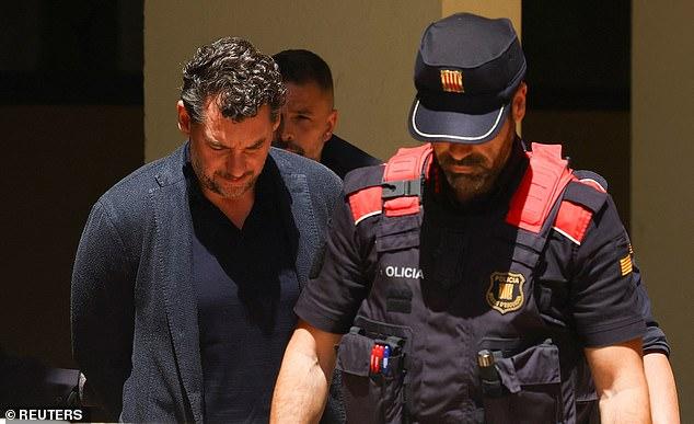 Mango founder's son 'was told by therapist to confront his father on cliff edge with Brit interpreter picking trail where tycoon plunged to his death'