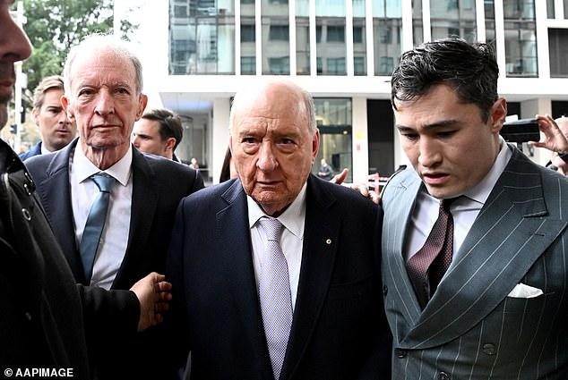 Alan Jones allegedly 'paid boy, 16, $600 a week because he had been 'such a good boy' and touched his genitals while he drove him around'