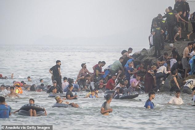 EU divisions over migration deepen at 'bitter' summit to discuss last week's storming of Spanish enclave Ceuta by 60,000 migrants, with countries rounding on Madrid as tensions further boil over