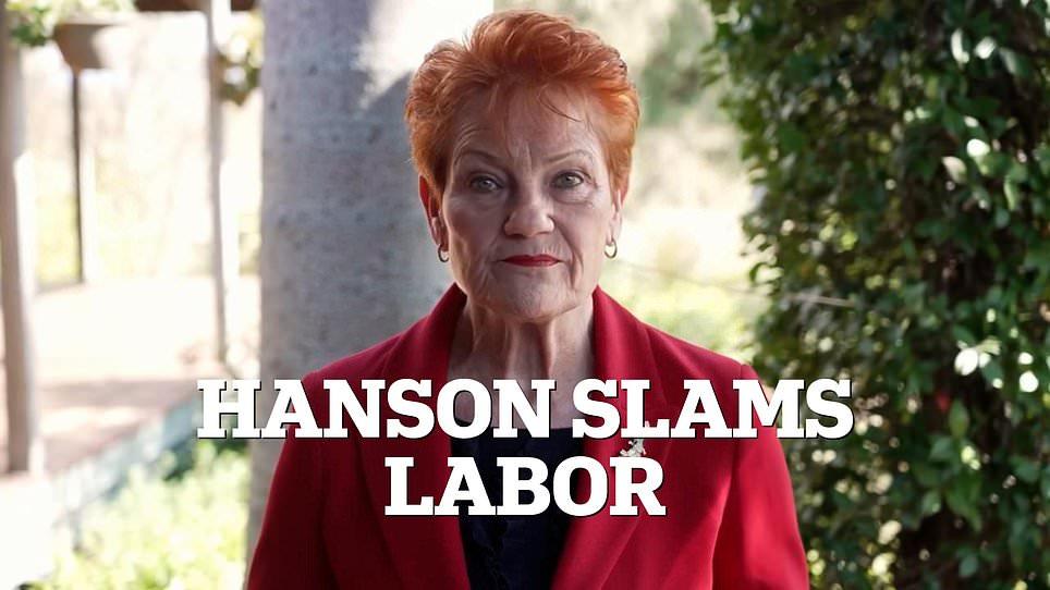 Pauline Hanson's message to Labor as an internal brawl erupts over Tony Burke's postponed speech about immigration