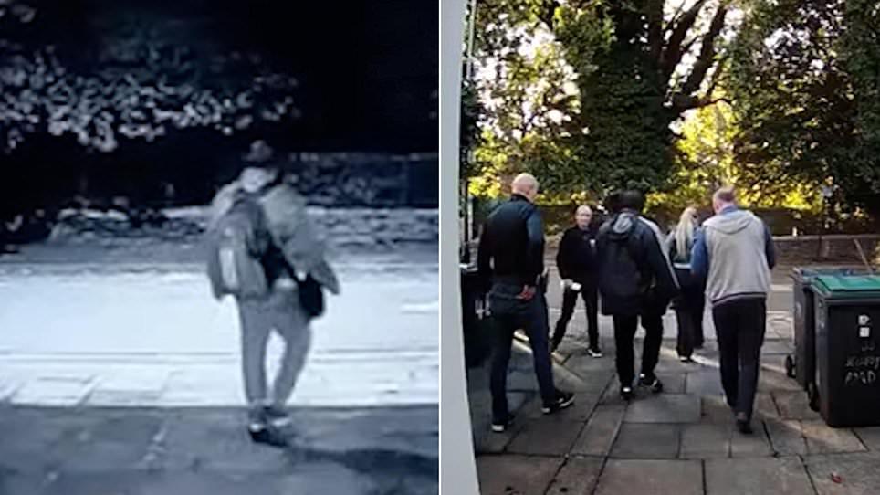 Prepped to kill: Chilling moment serial Tube sex attacker leaves home and heads towards site where he would murder woman
