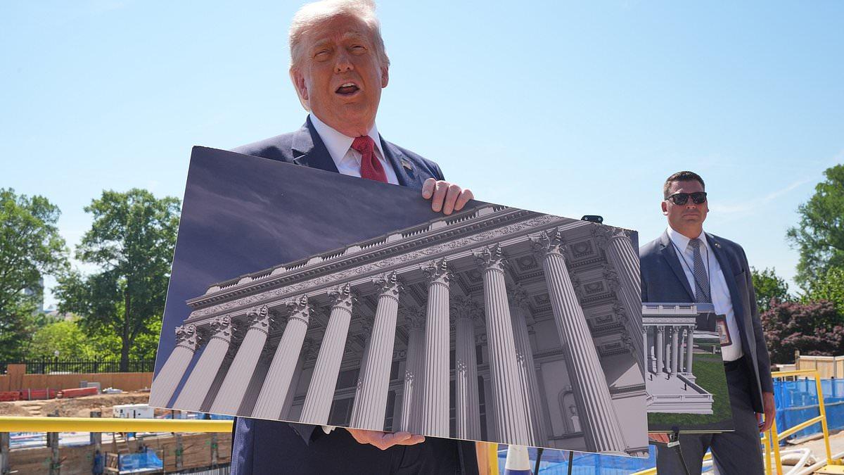 Trump ordered to STOP his massive White House ballroom construction by appeals court