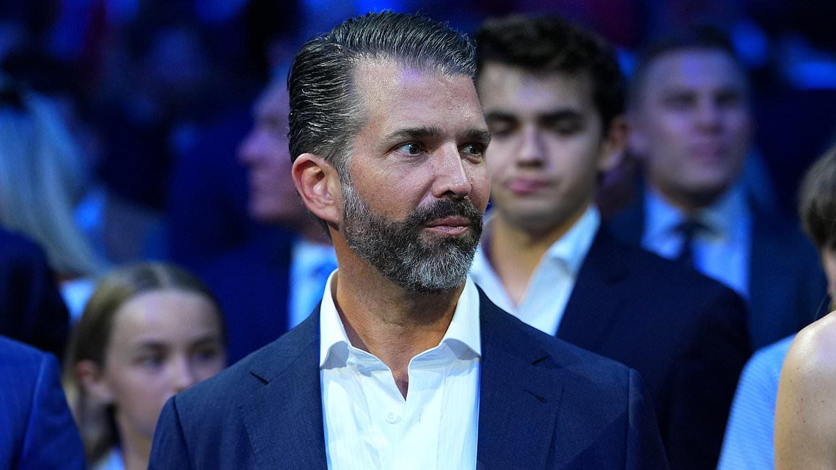 Donald Trump Jr weighs in on WNBA trans carnage and insists ex-NBA star will 'break every record: 'She is going to make a spectacular player'