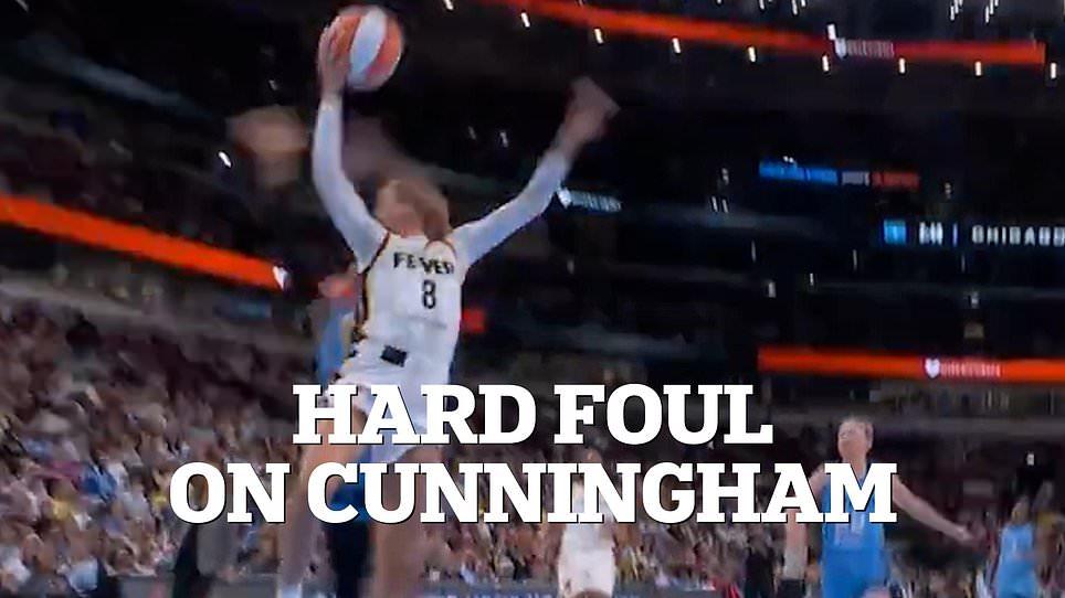 Sophie Cunningham embroiled in WNBA race storm as rival claims 'white privilege' after Fever star is slammed in the face: 'Why the f*** would you do that?'