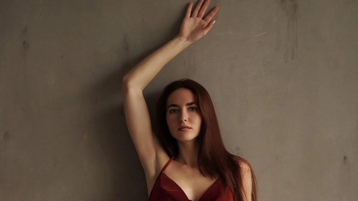 Pictured: 'Russian escort' accused of assassinating Ukraine defector by planting bomb in bin