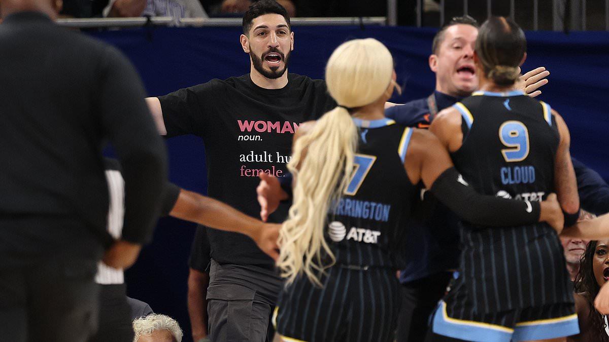 Enes Kanter Freedom is BANNED from WNBA arena by furious owner after ugly altercation with Natasha Cloud: 'He has the potential to be a threat'
