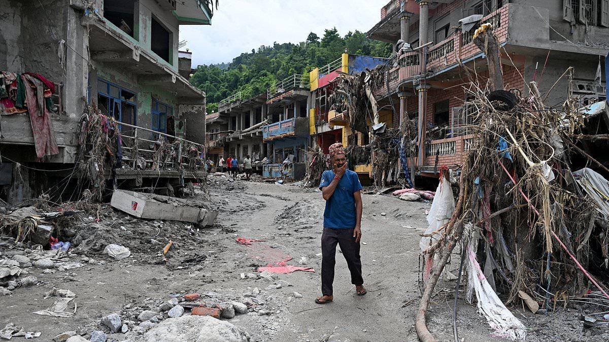 The ominous sign Nepal was about to be hit by a flood: Ground measurements two days before the disaster confirmed record-high temperatures in the mountains, expert reveals