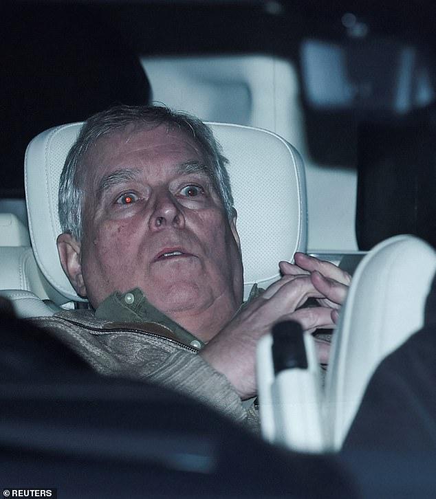Andrew Mountbatten-Windsor 'claims police took personal items during raids' after his Epstein files arrest