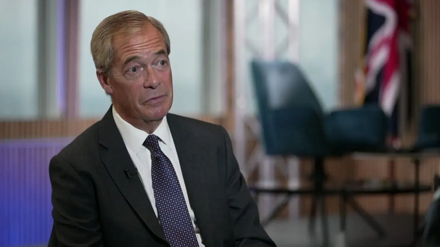 Farage says £72m donations are compliant 'with the law today'