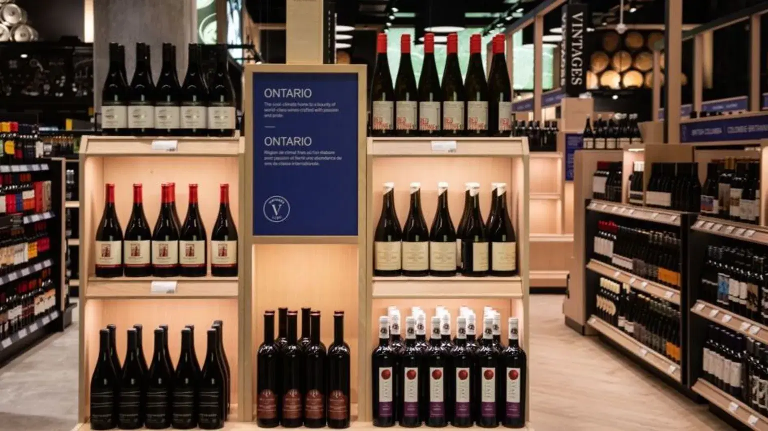 US ban on Canadian alcohol and dairy takes effect as trade war drags on