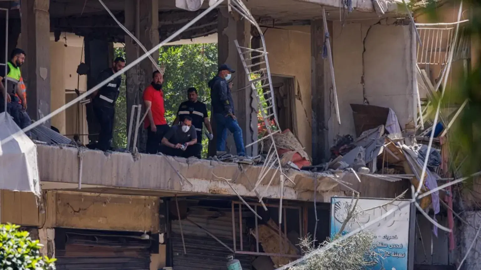 Lebanon says three killed in Israeli strike on Beirut suburb