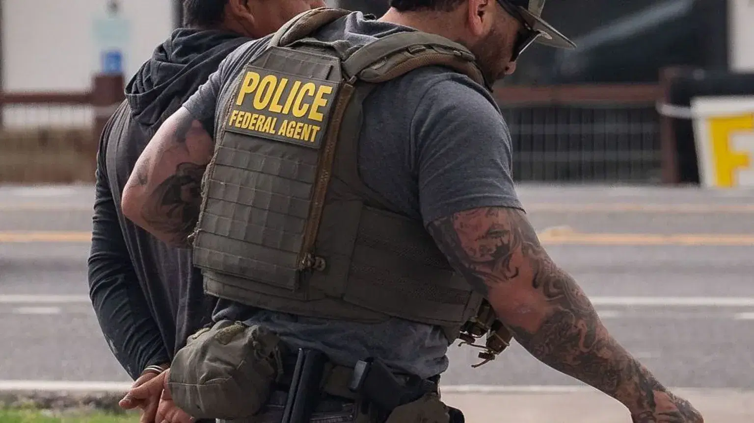 ICE agent charged for hitting Texas immigrant with vehicle during pursuit