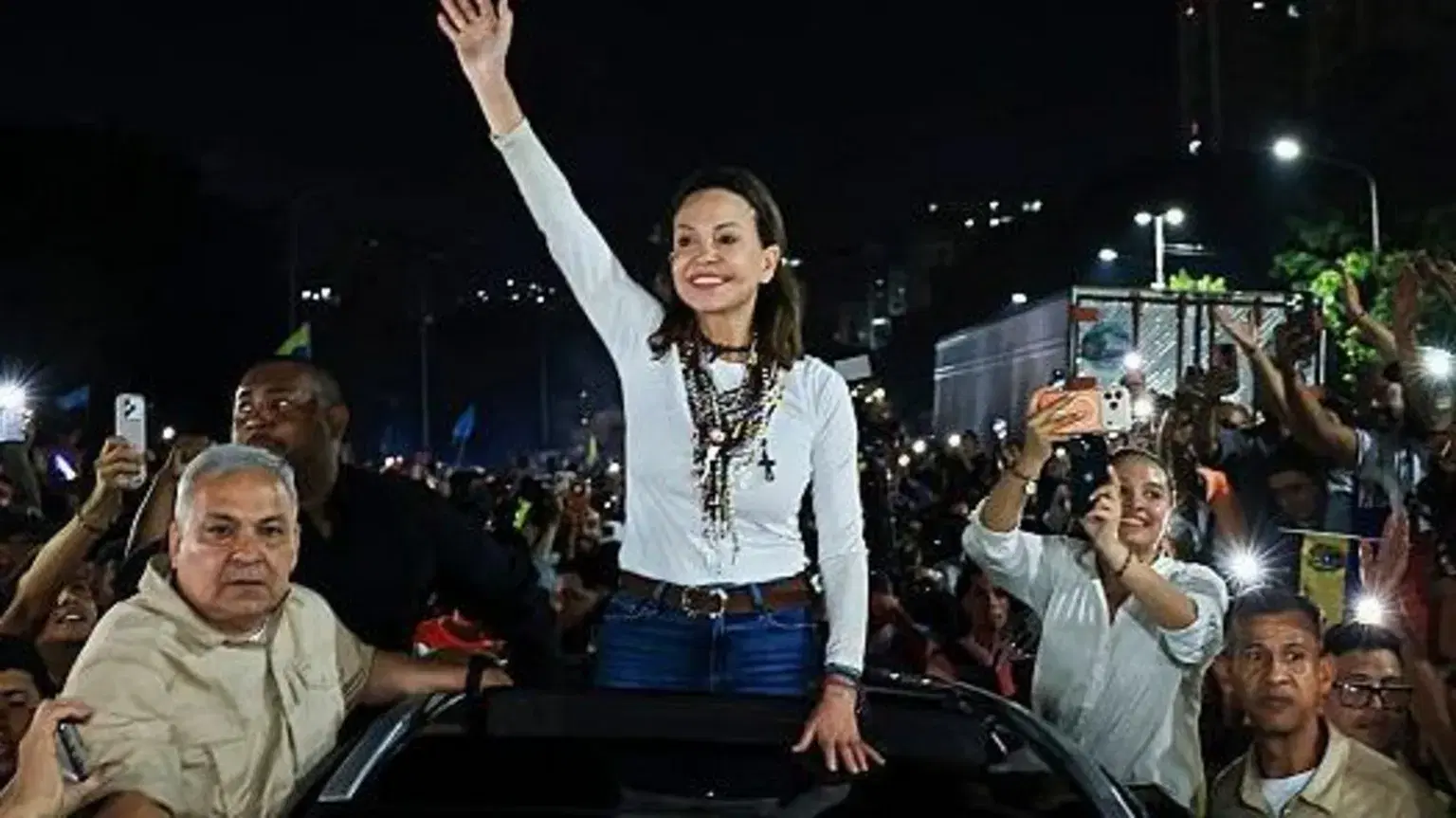 Opposition leader María Machado returns from exile to a Venezuela reshaped by Trump