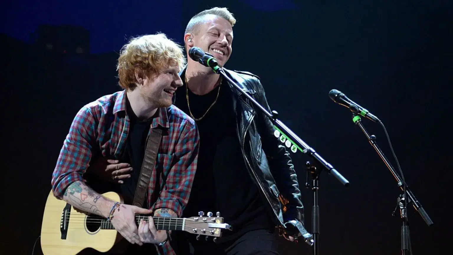 Ed Sheeran plays first concert since Macklemore controversy