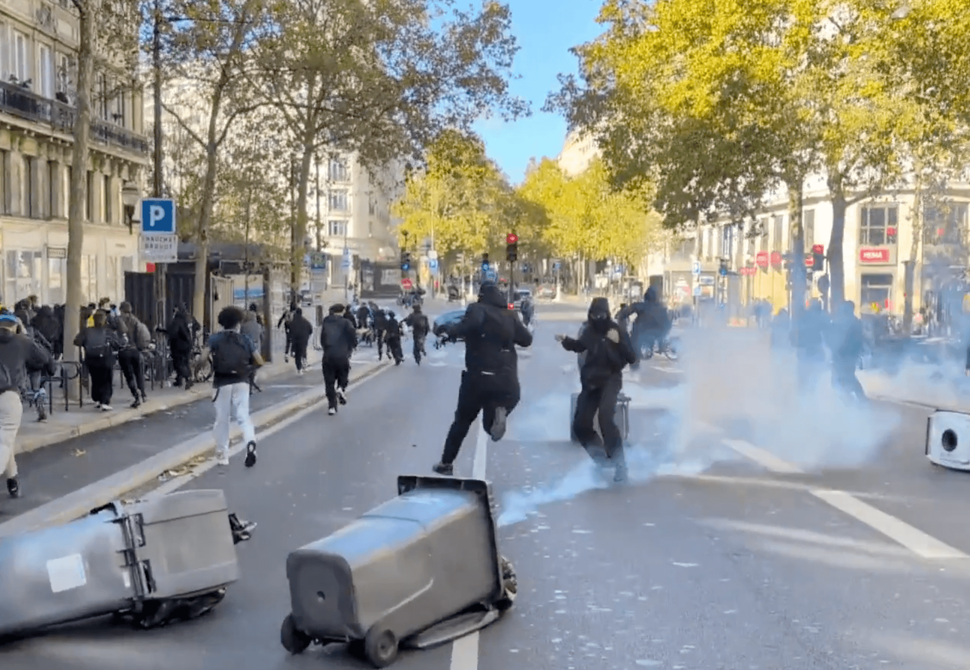Over 270 People Arrested in Protests in France