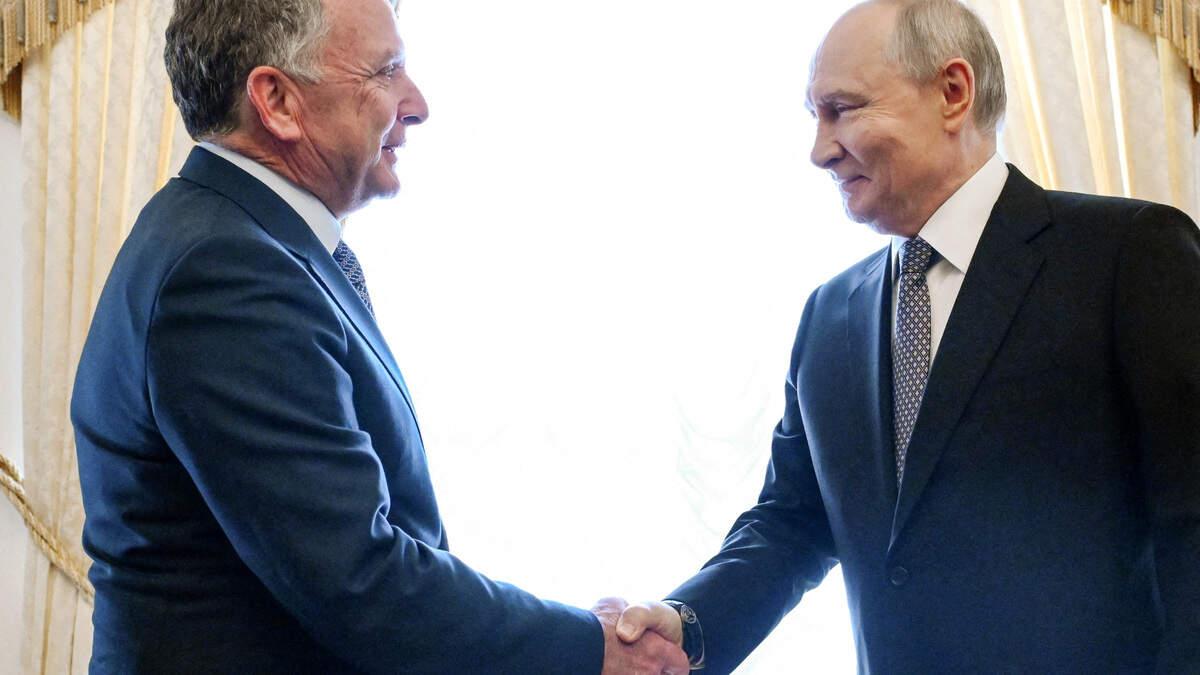Trump envoy Witkoff meets Putin in St Petersburg for Ukraine war talks
