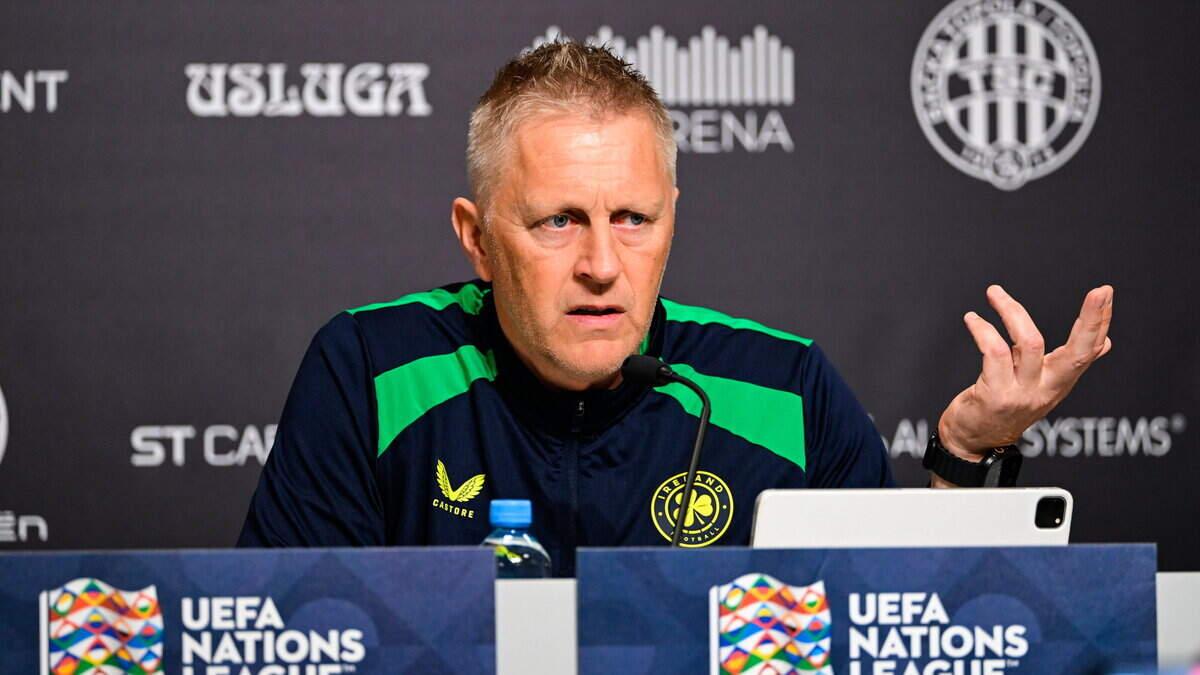 Ireland press conference ahead of second Nations League clash with Israel ends in chaos after racism allegation