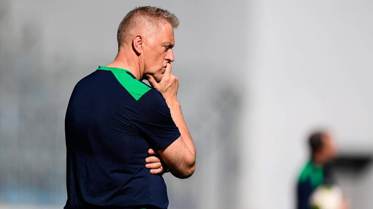 Israel boss speaks to the media after Ireland press conference ahead of Nations League clash ends in chaos