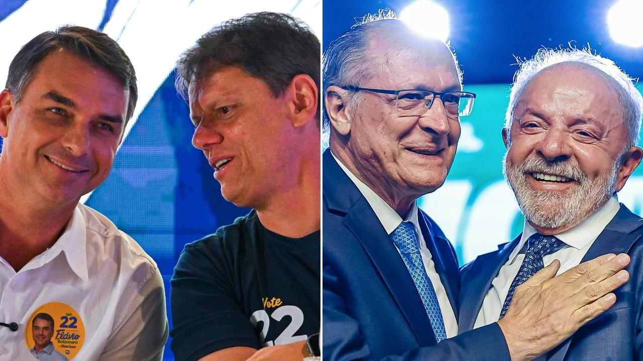 Flávio Bolsonaro and Lula Rely on Tarcísio and Alckmin to Garner Votes in the Final Stretch of the Campaign