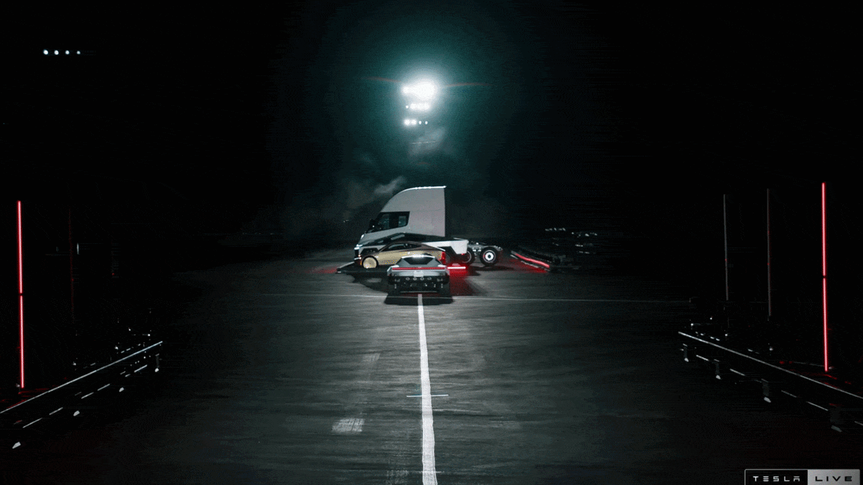 Tesla unveils Roadster that 'flies' and drives upside down with SpaceX technology