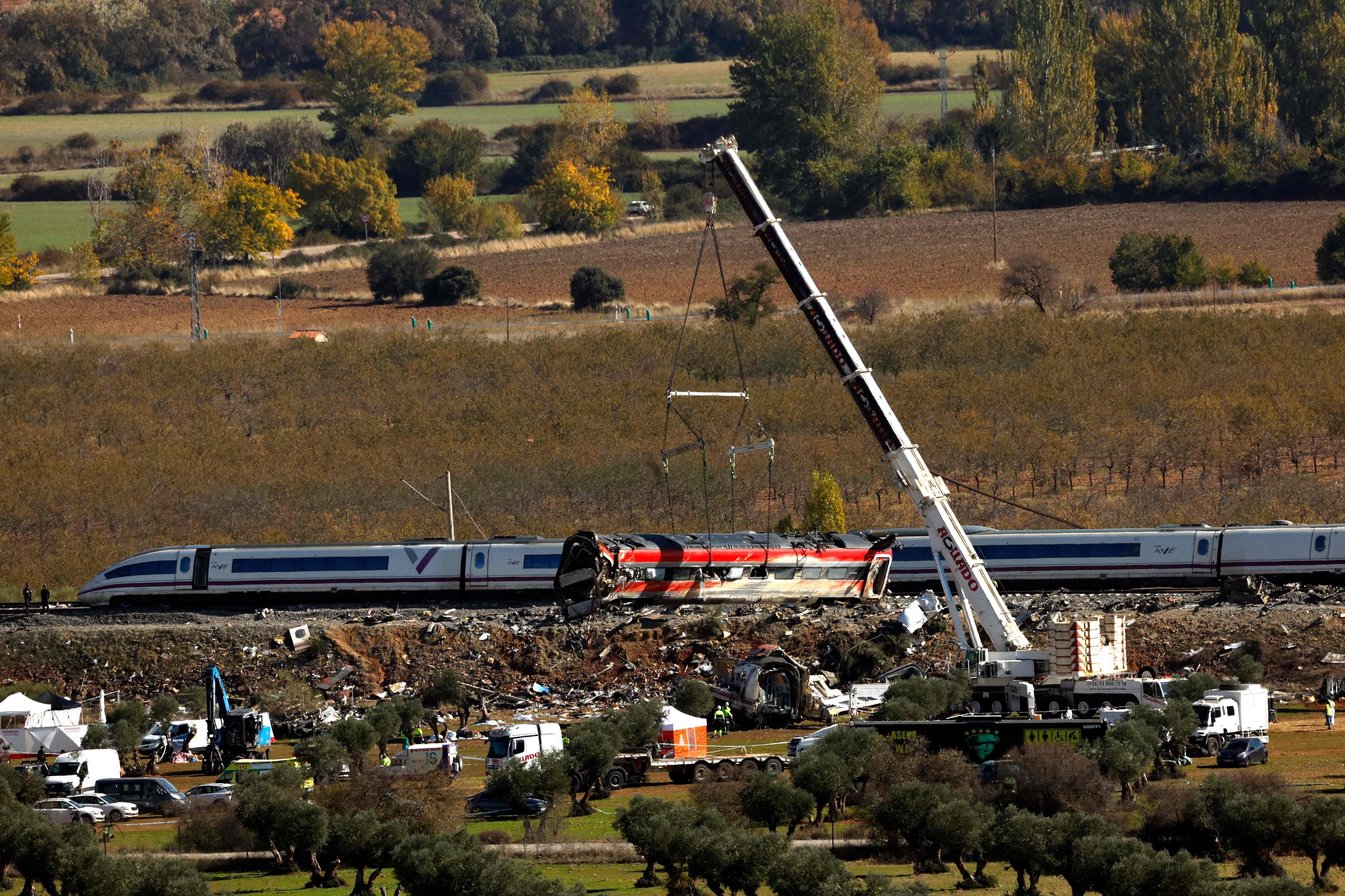 Spain's Prime Minister speaks of victims from up to 27 nationalities among those killed and injured in railway accident